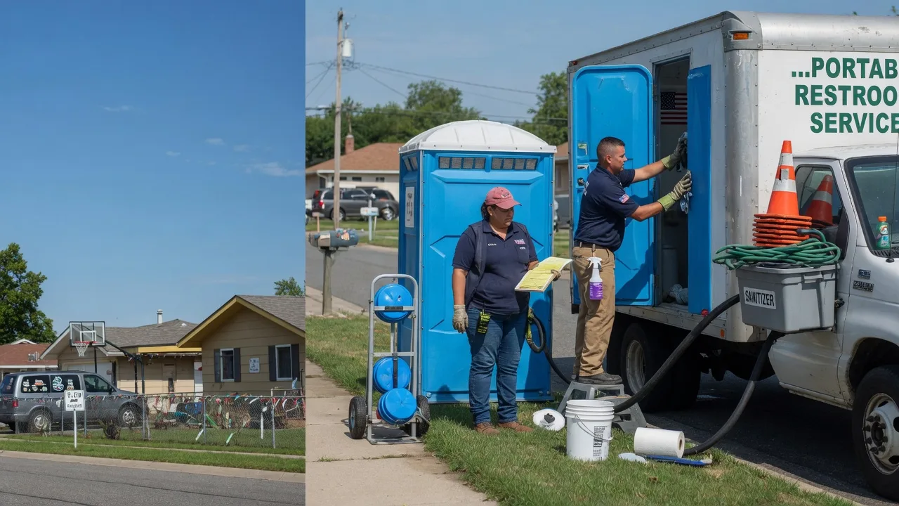 Portable Toilet Rental in Heyworth, IL near me